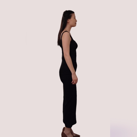 COPY - Maxi rib bodycon maxi dress - Picture 6 of 6